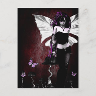 Gothic Butterfly Vykort