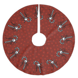 Gothic Candy cane Julgransmatta Borstad Polyester