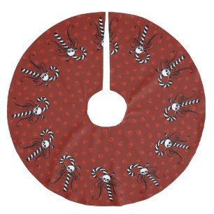 Gothic Candy cane Julgransmatta Borstad Polyester