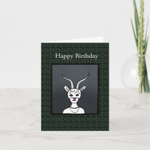 Gothic Capricorn i december Kort