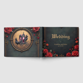 Gothic Carriage with Ravens and Ro. Gästböcker