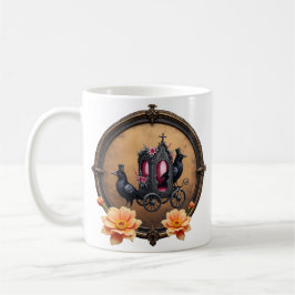 Gothic Carriage with Ravens and Ro. Kaffemugg