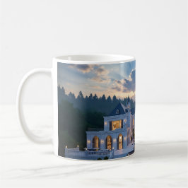 Gothic Castle at Dusk – Luxury Nature Mug Design Kaffemugg