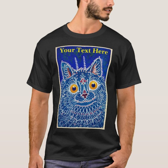 Gothic Cat T Shirt (Framsida)