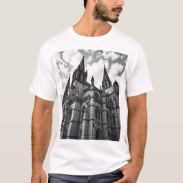 Gothic Cathedral - A Majestic Charcol Masterpart T Shirt