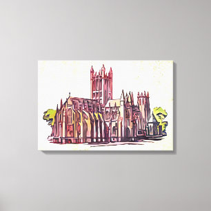Gothic Cathedral Canvastryck