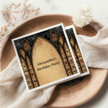 Gothic Cathedral Midnight Birthday