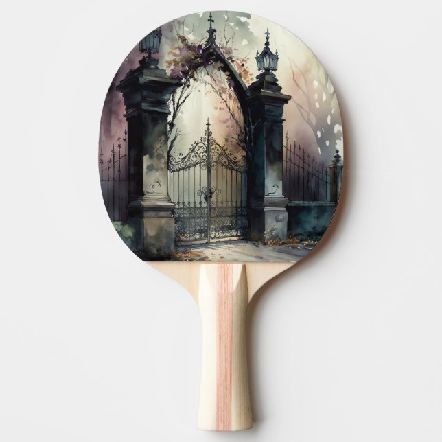 Gothic Cemetery Grind-seriens design 12 Pingisracket (Framsidan)