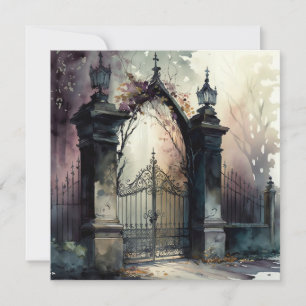 Gothic Cemetery Grind-seriens design 12 Tack Kort