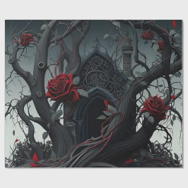 Gothic Cemetery Ro Garden Presentpapper