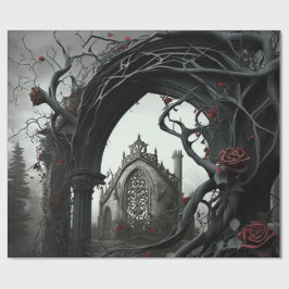 Gothic Cemetery Ro Garden Presentpapper