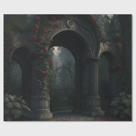 Gothic Cemetery Ro Garden Presentpapper