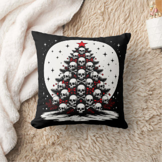 Gothic Chrsitmas Träd I Kudde