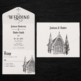 Gothic Church Bröllop