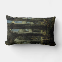 Gothic Church Ruins (av Carl Blechen) Lumbarkudde