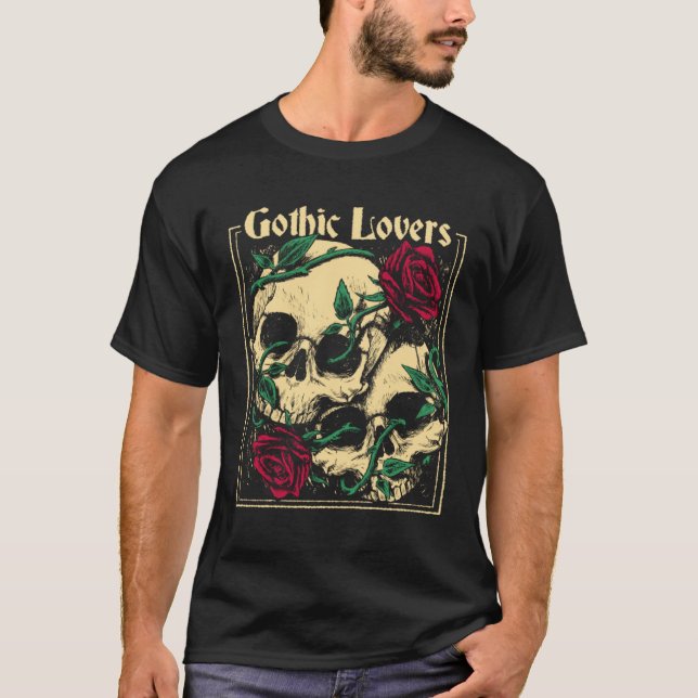 Gothic clothing aesthetic occult witch  8 t shirt (Framsida)