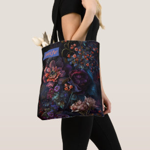 Gothic Colorful Blommigt Modern Personlig Tygkasse