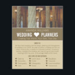 Gothic Columns, annonsering om Bröllop-evenemangsp Flygblad<br><div class="desc">Gothic Columns,  Bröllop Event Planner Advertising Flyer från Affärskortet Store.</div>