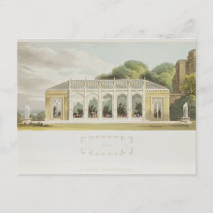 Gothic Conservatory, 1832 Vykort