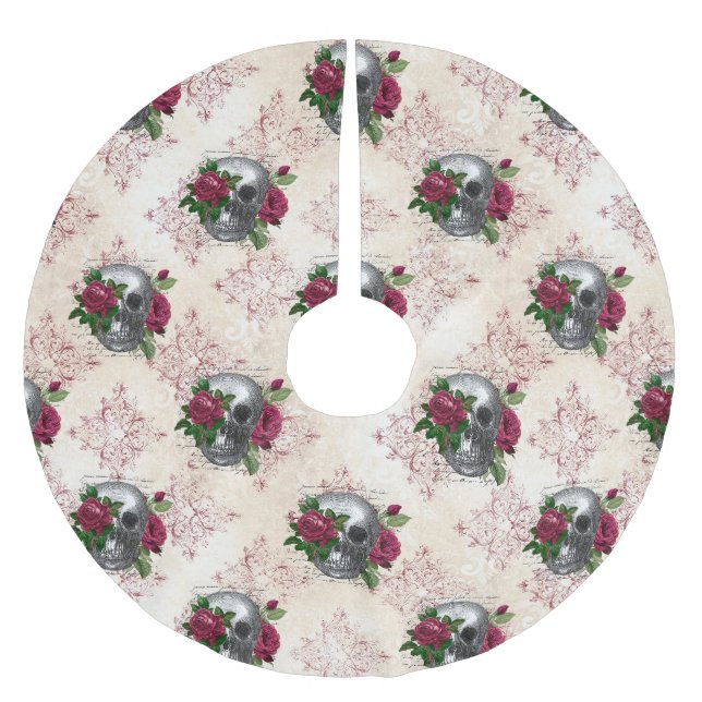 Gothic Countenance Series Design 16  Julgransmatta Borstad Polyester (Framsidan)