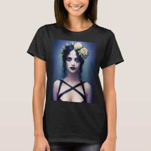 Gothic Cracks Porcelain Beauty T Shirt