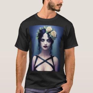 Gothic Cracks Porcelain Beauty T Shirt