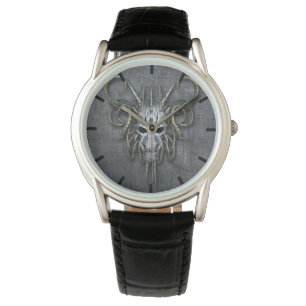 Gothic Cyborg Skull, Anpassningsbar Armbandsur