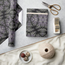 Gothic Damask Lavender Sage Fern Mönster Craft