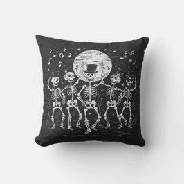 Gothic Dancing Skeleton Gift Collection Kudde