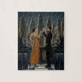 Gothic Deco | Siluett Toast Holiday Pussel