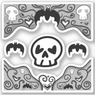 Gothic Decorative Stickers Klistermärken