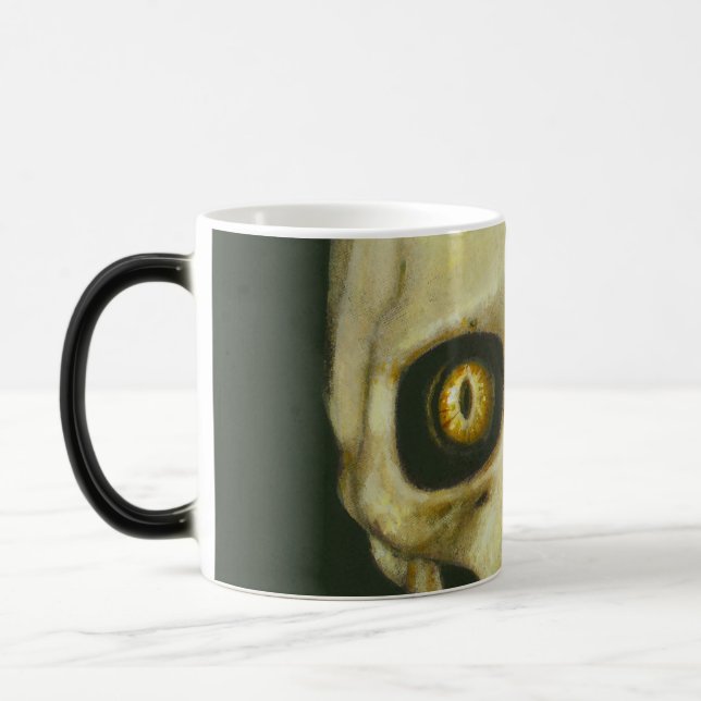 Gothic Djävulen Skull Mugg (Vänster)