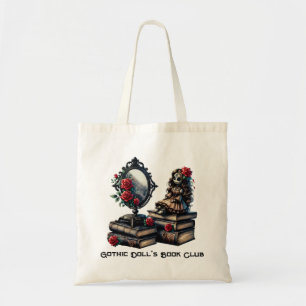 Gothic Doll's Bok Klubb Tote Bag Tygkasse
