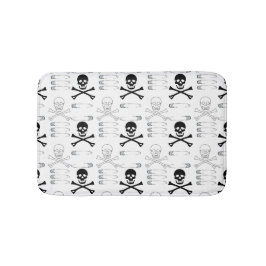 Gothic Döskallars och Bones Punk Sten Badrumsmatta