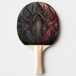 Gothic Elegance Bordtennisracket – Invecklad Cu