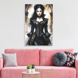 Gothic Elegance Canvastryck