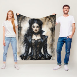 Gothic Elegance Fleecefilt