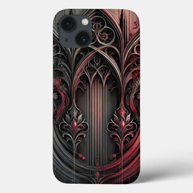 Gothic Elegance iphone case (Baksida)