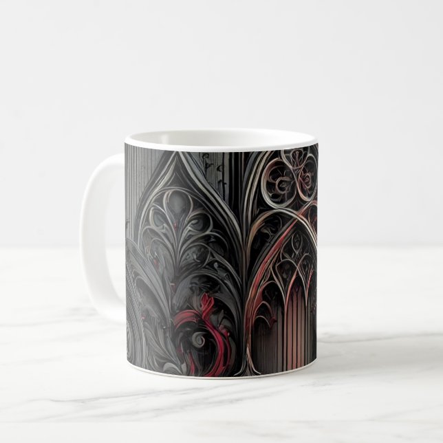 Gothic Elegance Mugg (Framsida vänster)