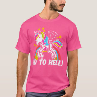 Gothic Enhörning Seriefamilj T Shirt