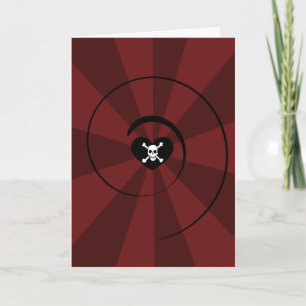 Gothic Ex-Valentine Day Card Helgkort