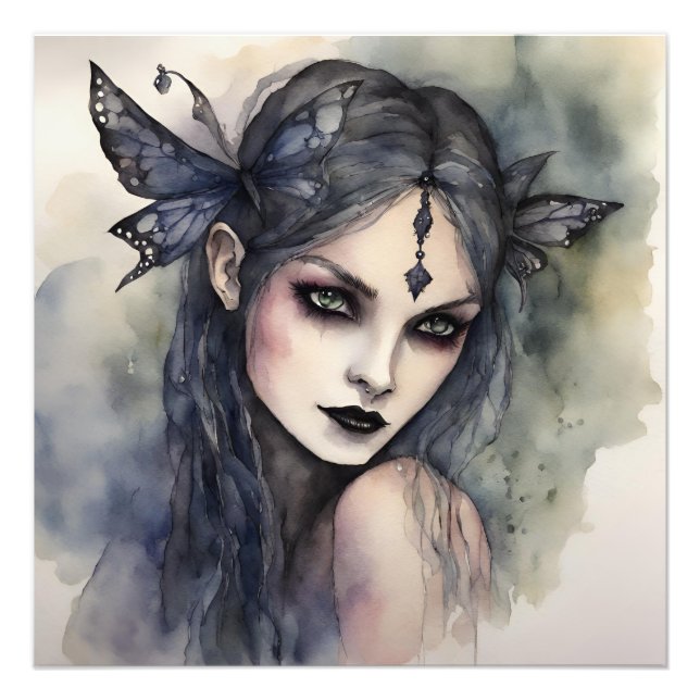 Gothic Fae Fototryck (Framsidan)