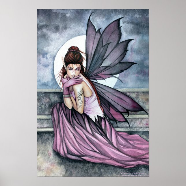 Gothic Fairy Art Poster av Molly Harrison (Framsidan)