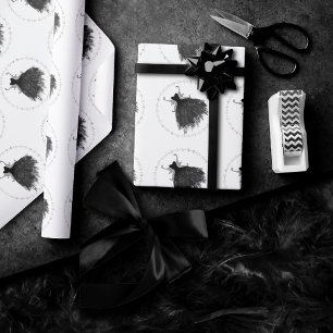 Gothic Fairy Black Gown Vampy Goth Glam Sheen Presentpapper