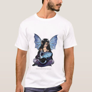 Gothic Fairy Dragon T-Shirt av Molly Harrison