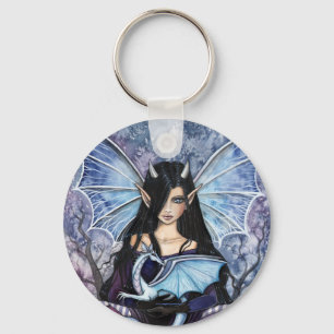 Gothic Fairy Draknyckelring av Molly Harrison Nyckelring