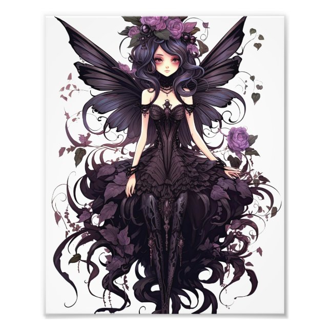Gothic Fairy Fototryck (Framsidan)