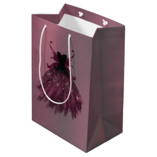 Gothic Fairy Fuchsia Gown Punk Sten Rosa Magenta