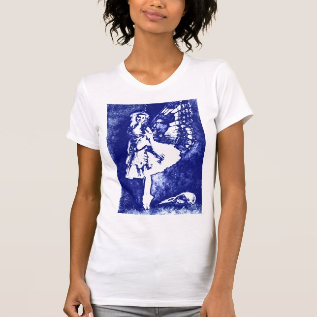 Gothic Fairy har förstört T-shirt (Framsida)