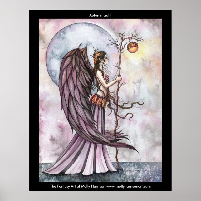 Gothic Fairy Poster Autumn Fairy (Framsidan)